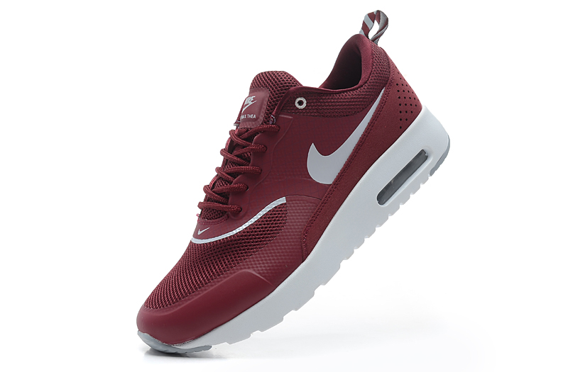 Nike Air Max Shoes Womens Dark Red/Gray Online